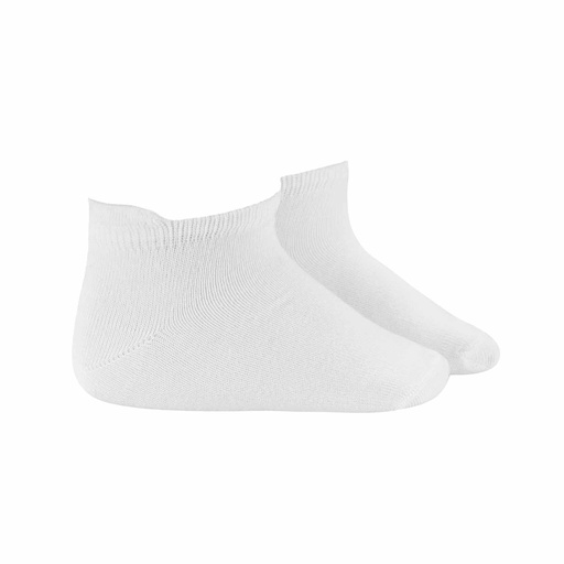 [2039/4-200-2] Modal Blend Low Cut Sock (200 White, 2)