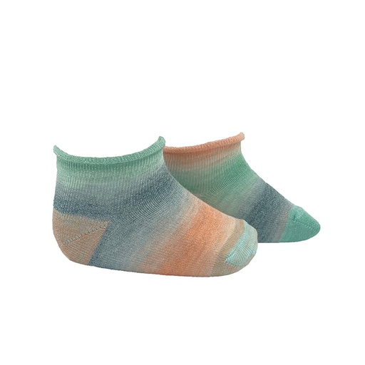 Tie-Dye Anklet W/ Rolled Edge