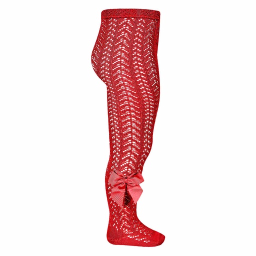 Full Crochet Tights W/ Grosgrain Bow