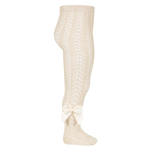 Full Crochet Tights W/ Grosgrain Bow