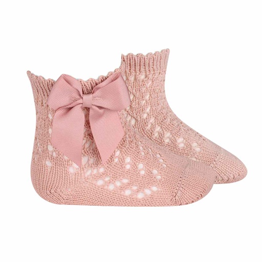 Full Crochet Sock W/ Bow