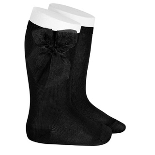 Knee Sock W/ Organza Bow