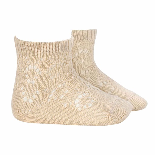 Patterned Crochet Sock
