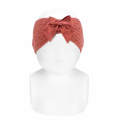 Openwork Headband W/ Bow