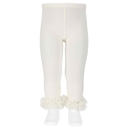 Tulle Frill Footless Tights