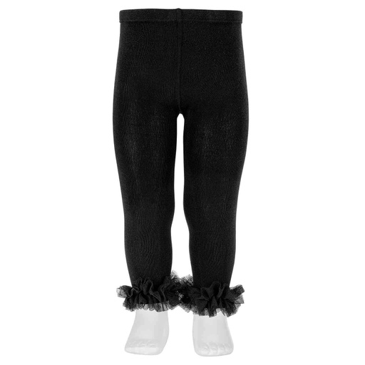 Tulle Frill Footless Tights