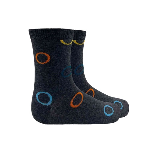 Circle Print Sock