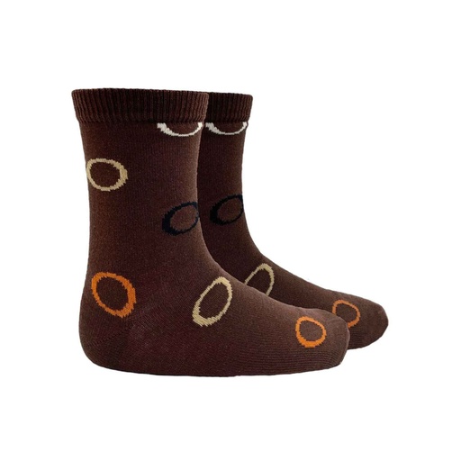 Circle Print Sock