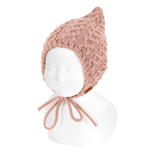 Cable Design Pixie Bonnet