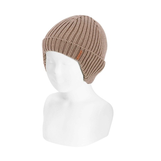 Merino Wool Ribbed Hat