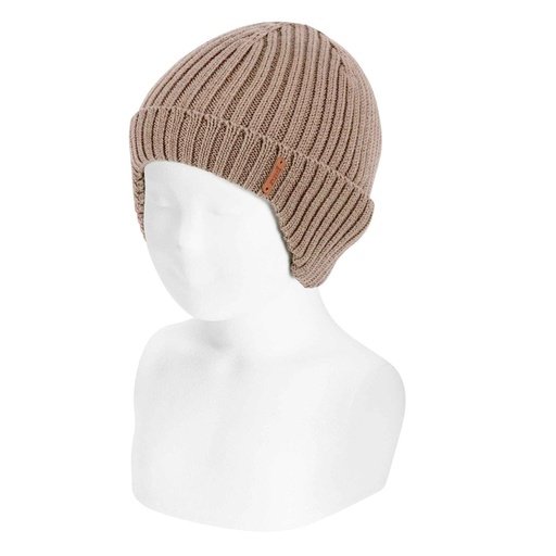 Merino Wool Ribbed Hat