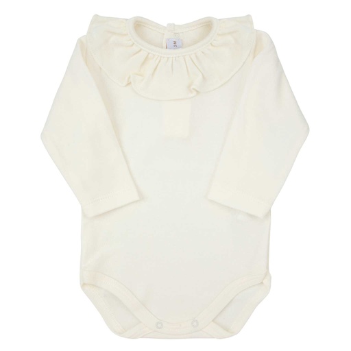 Ruffled Collar Bodysuit