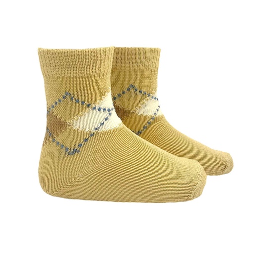 Argyle Print Sock