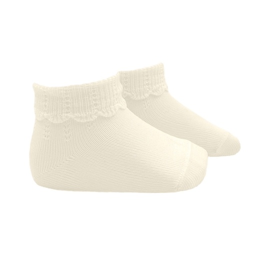 Scalloped Edge Anklet