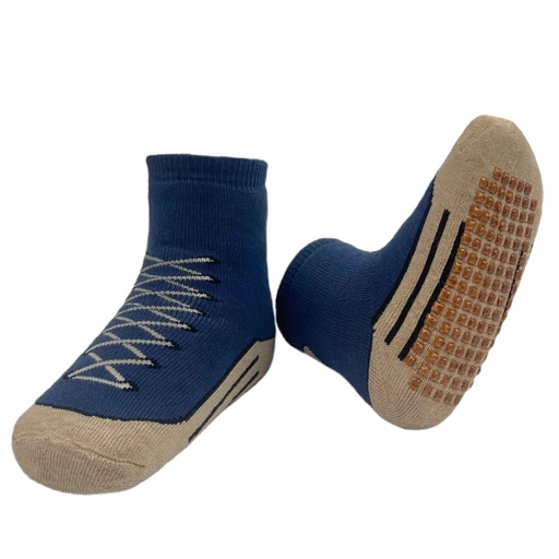 Shoe Print Non-Slip Sock