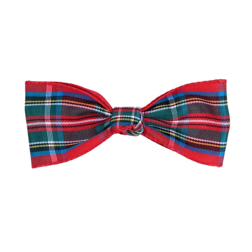 Tartan Plaid Bow Hair Clip