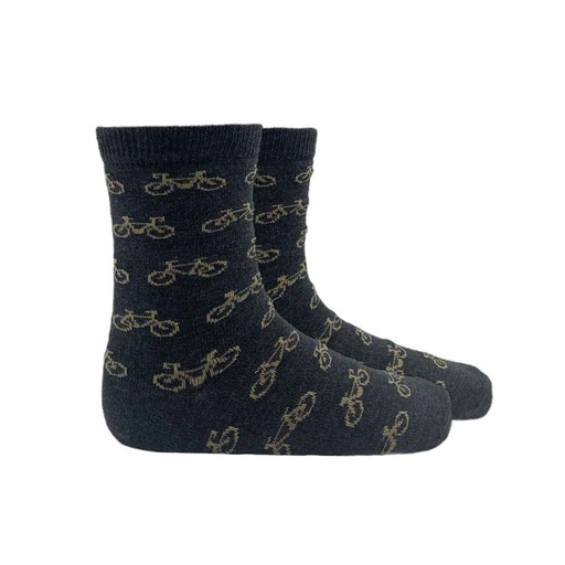 Bike Print Sock