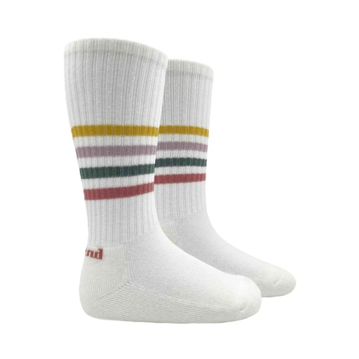 Multicolor Striped Midi Sock