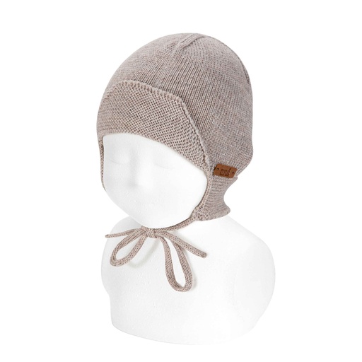 Wool Blend Knit Hat