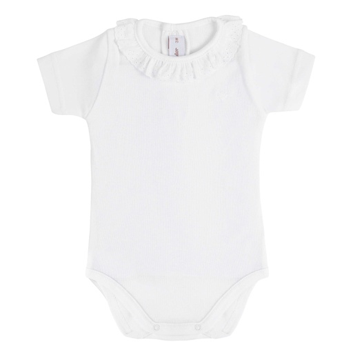 Batiste Lace Short Sleeve Bodysuit
