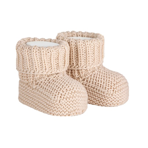 [2938/4-304-U] Pearl Stitch Baby Bootie