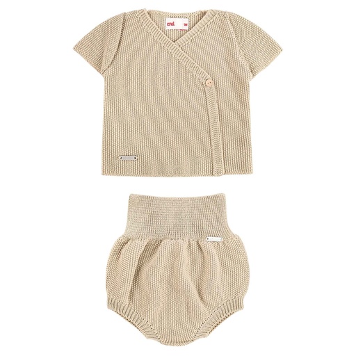 [55.812.469-304-6m] Sand Stitch Crossbody Set