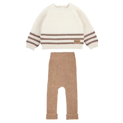 Merino Wool Blend Striped Sweater