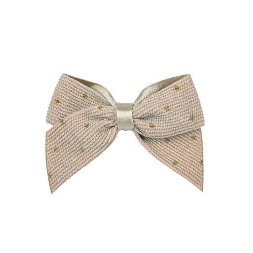 Polka Dot Bow Hair Clip
