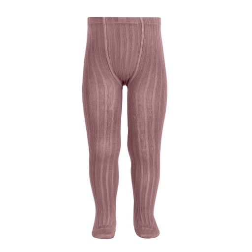 Ribbed Cotton Tights