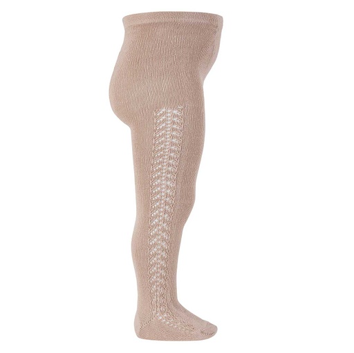 Condor Tights - Wool/Acrylic - Rib - Dusty Rose » Cheap Delivery